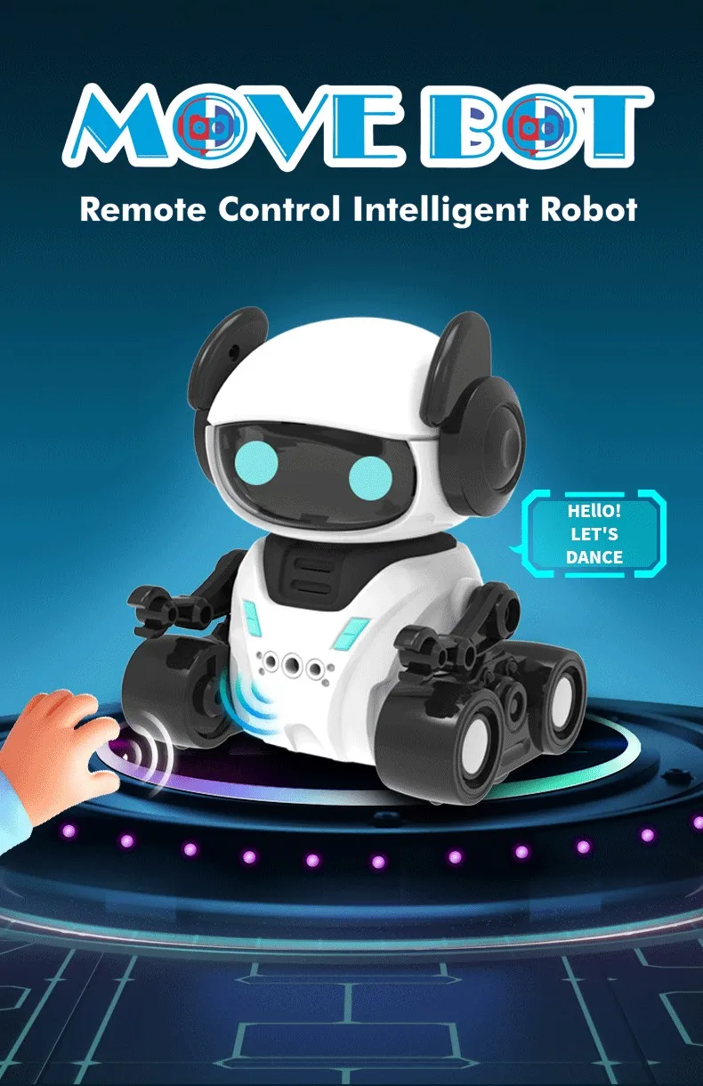 Новейшая игрушка-робот с управлением жестами 2025 года.