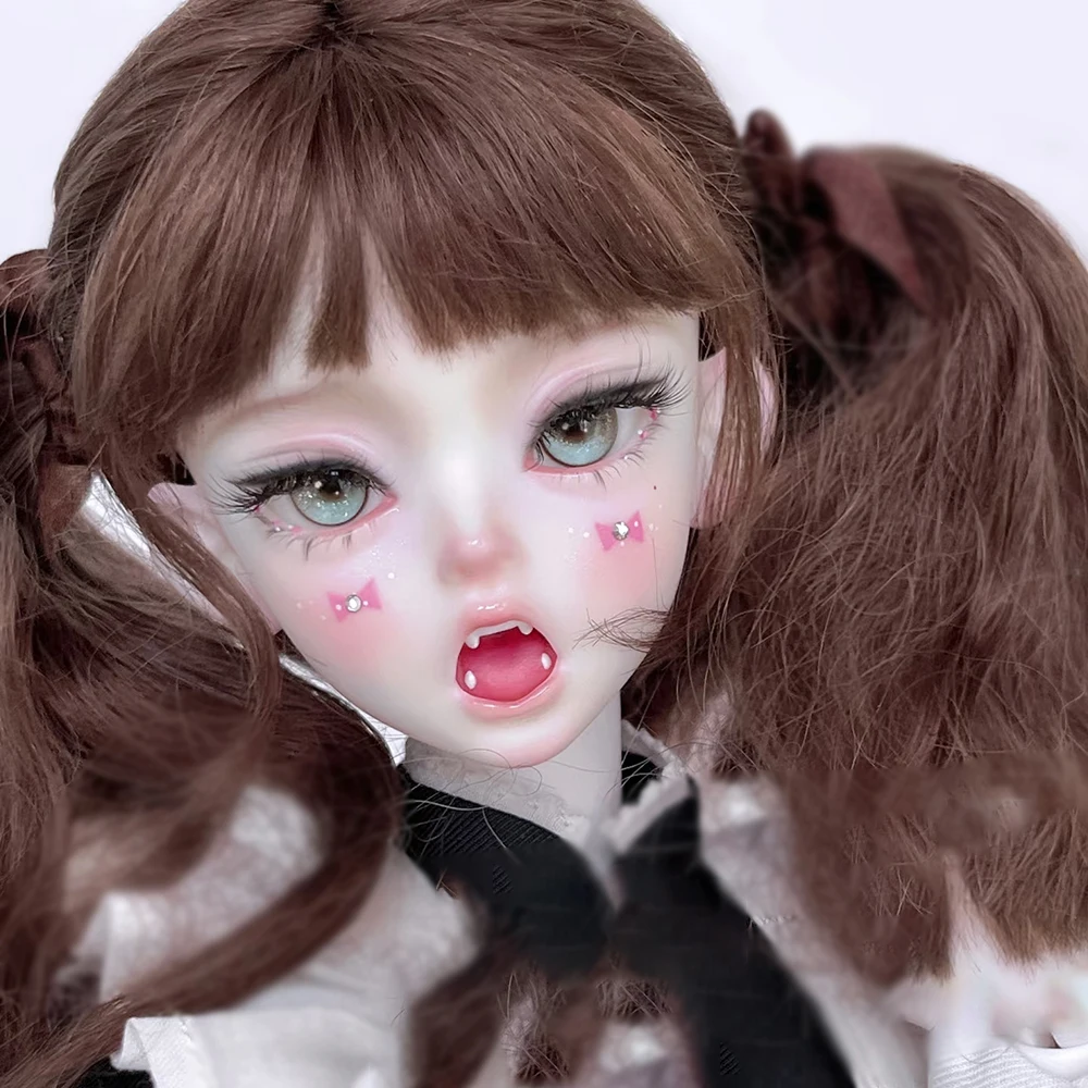 1/4 BJD Puppenkopf ohne Make-up aus Harzmaterial, Frauenpuppenkopf ohne Make-up, Puppenkopf-Spielzeug, Geschenke – Detail 1