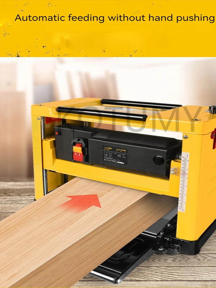 Automatische Hobel maschine Holz elektrische Druck hobel multifunktion ale Desktop Holz bearbeitung Press Hobel