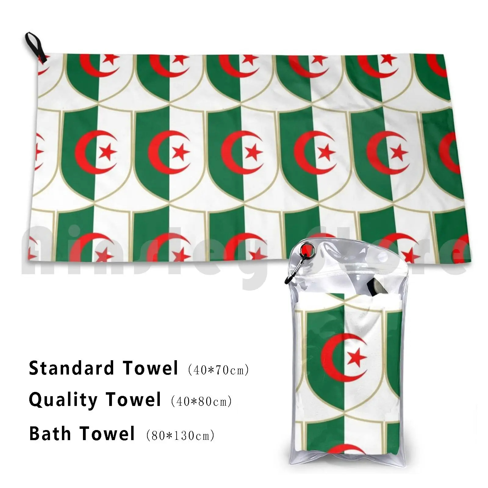Банное полотенце с флагом Алжира, пляжная подушка, Алжир Ди? ? ? ? ? ? ? Алжирский Алжир Oran Dzair Algiers Bled Dzayer