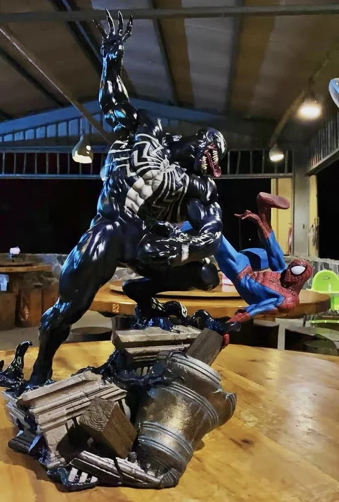 Sideshow No Way Home – figurine de film Spider-Man Venom, modèle périphérique en résine, Statue de collection, décoration de bureau, jouets cadeaux