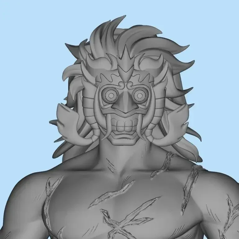 Saint Gladiator One Hui Master Kiruti Gk White Model Uncolored 3d Printing