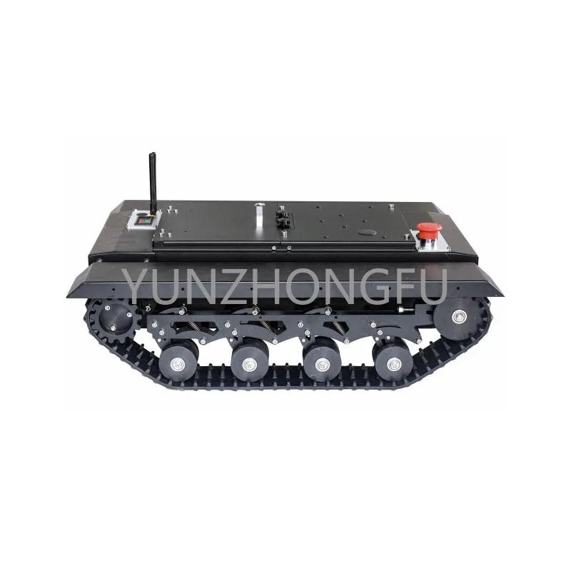 TR500S 50kg Payload  RC Tank Crawler Robot Chassis Stair Rubber Track Chassis with DC Brushless Motor