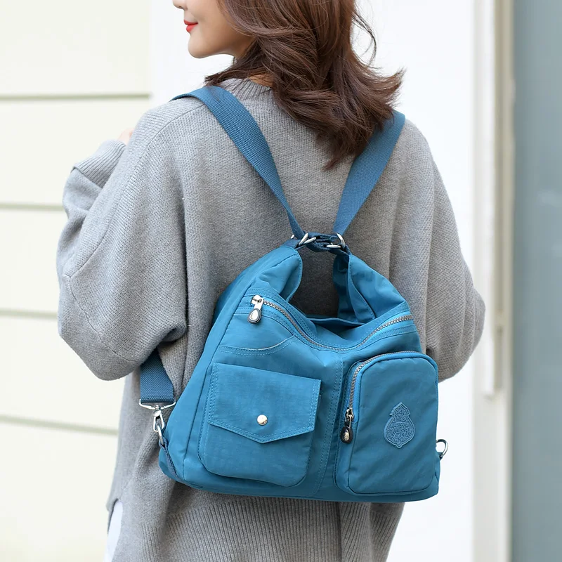 Neue 2022 frauen Damen Schulter tasche Weibliche Messenger Tasche Reise Handtasche Hohe Qualität Nylon Umhängetasche Bolsas Feminina