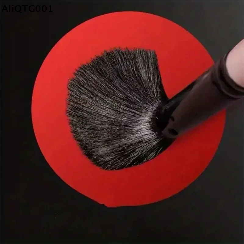 7Pcs Art Brush Set for Gouache/H2O Painting Round/Pointed Tips Beginner Artist Kit with Wood Handle - No Shedding