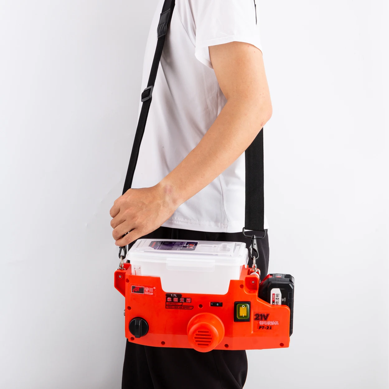 New Electric High Power Backpack Handheld Airless Sprayer Lithium Battery Professional High Voltage Paint Spray Gun Machine