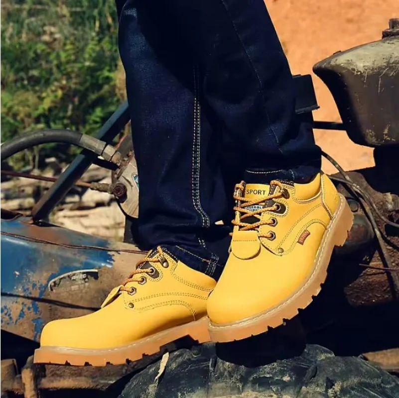 2025 الرجال اليدوية الأحذية الجلدية البريطانية الرجال الأدوات الأحذية أحذية عمل زوجين الكلاسيكية حذاء من الجلد الجلود حذاء كاجوال حجم كبير