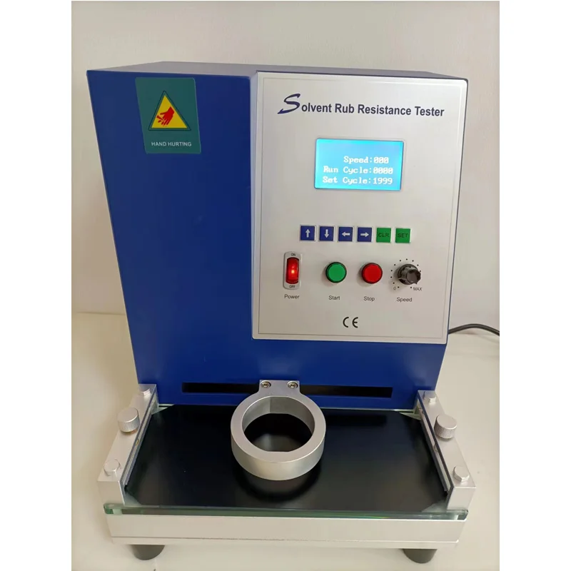 Solvent Rub Resistance Tester