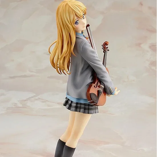 Anime Miyazono Kaori Peripheral Products Action Figures Delicate Workmanship Beauty Model Computer Case Decoration Gifts Girls