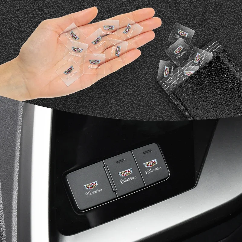 

Креативные наклейки-эмблемы для декора авто, наклейки на стеклоочистители для Cadillac Escalade CTS ATS SRX STS XT5 XT4 XT6 XTS CT4