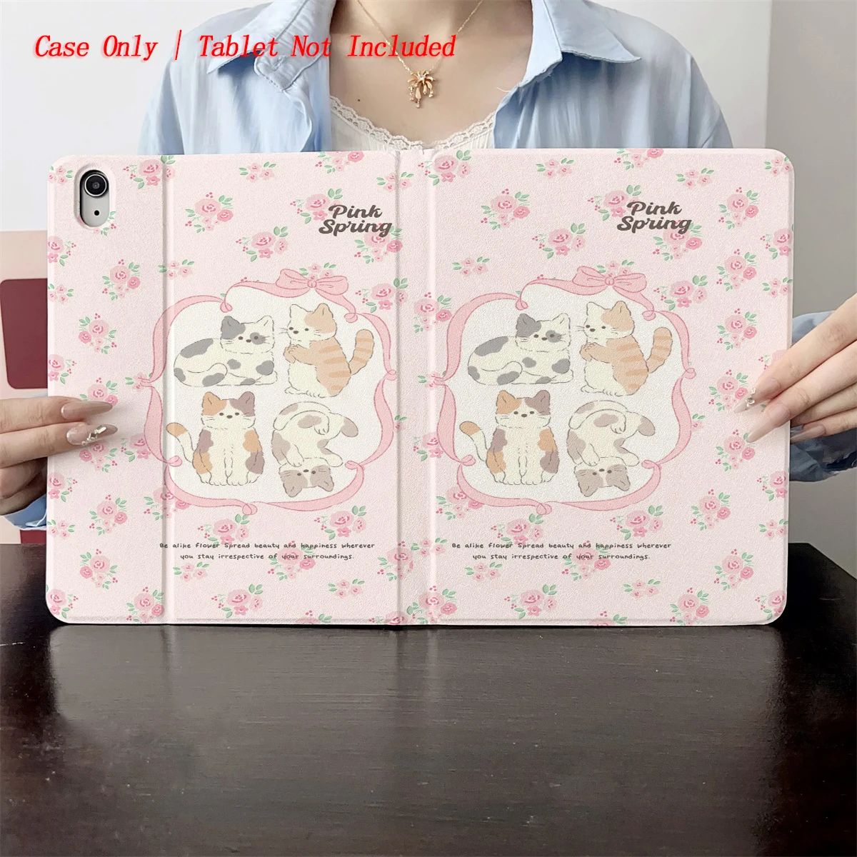 

2025 Four Little Cats Pattern Print - Suitable for multiple Apple tablet computer cases such as iPad/iPad pro/iPad air