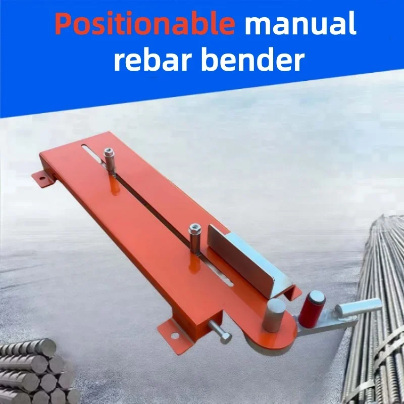 Manual Steel Bar Bending Mandrel Positioning Adjustment Hand-operated Steel Bar Bending Tool Building Steel Bar Bending Machine