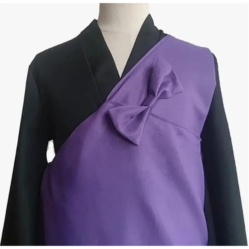 

CyFulujiacos аниме мужской костюм косплей Мираку униформа костюм банная веревка плащ даосское кимоно Хэллоуин