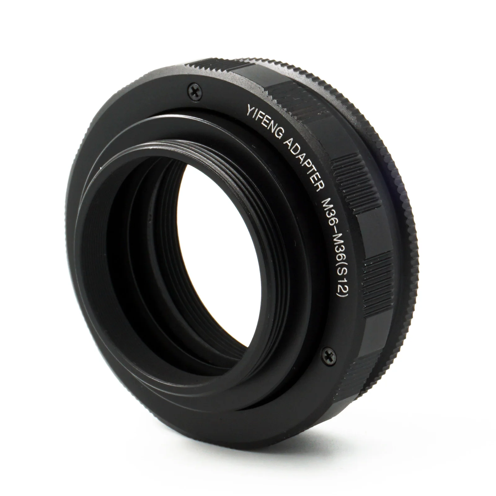 Yifeng M36–M36 Удлинительная трубка геликоидного адаптера с регулируемой фокусировкой, 12–17 мм