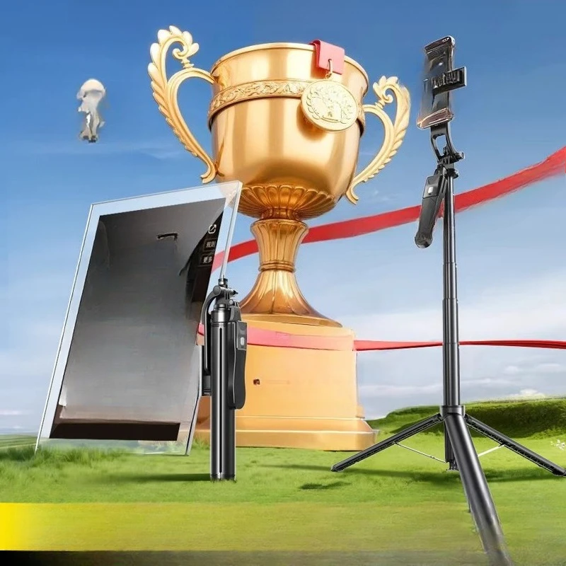 

Selfie stick floor tripod mobile phone universal photo live stream bracket selfie artifact 360 degree rotation loss stick