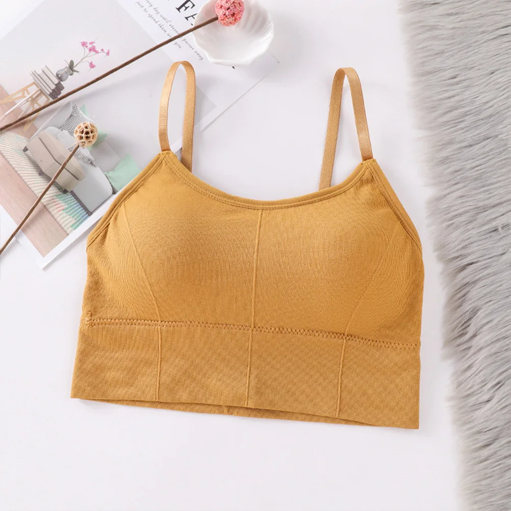 

3Pcs Wirefree Bra Seamless Yoga Bras for Women High Impact Support Running Workout Tops Breathable Sweat-Absorption