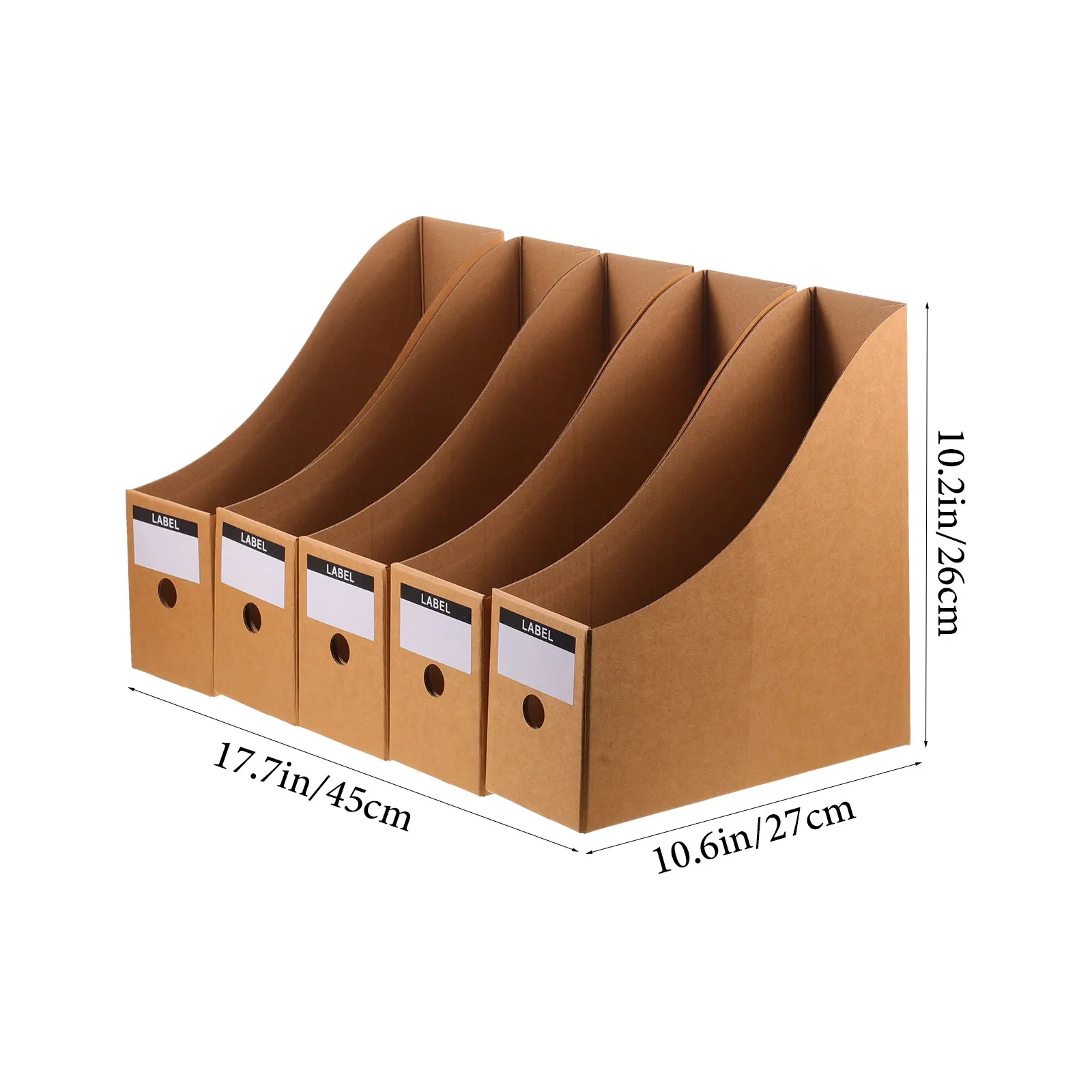 

5pcs Document Storage Rack Desktop Organizer Office Accessories Magazine Book Page Holder Desktop Storage Rack Multifunction