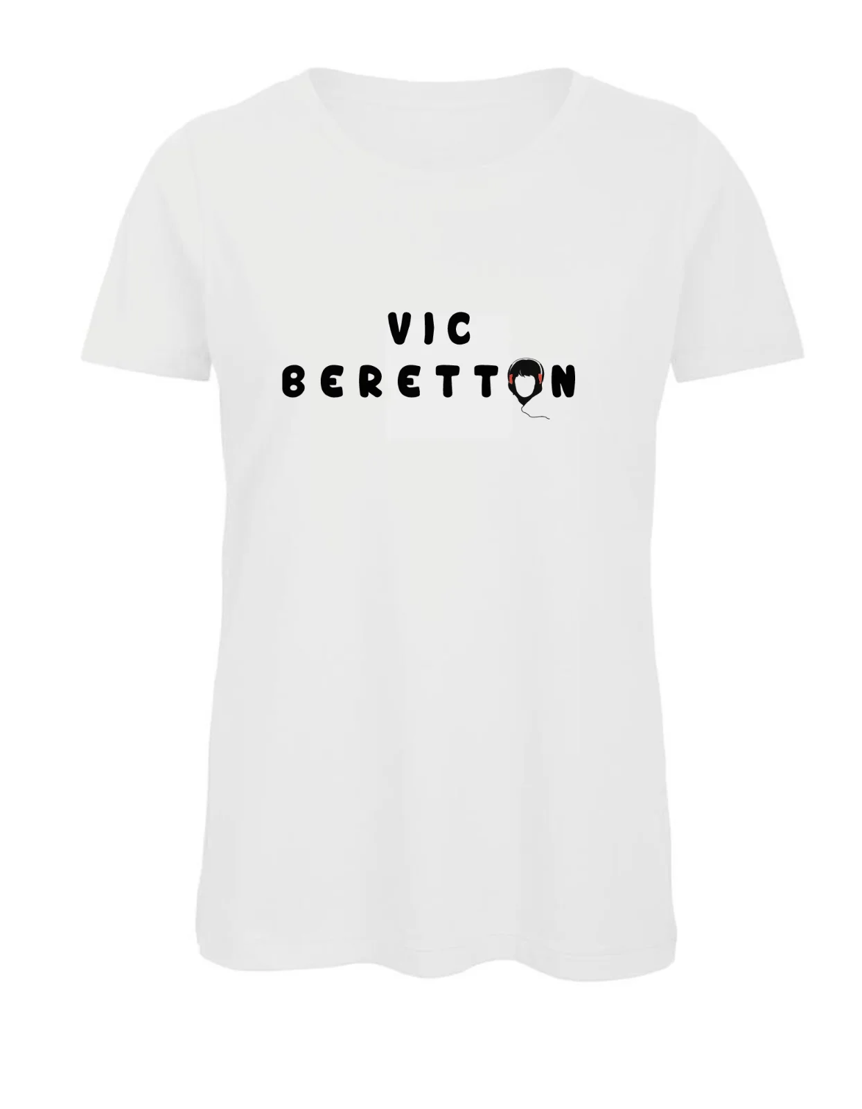 VIC BERETTON (La Boum, Sophie Marceau) T-Shirt S To 5XL, 100%  Cotton 2024 Short Sleeve Tops Tees Cotton Print Tshirts