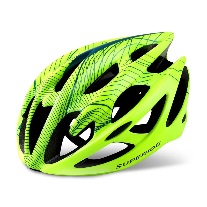 SUPERIDE Ultralight rijfietshelm In-mold racefiets Mountainbikehelm Heren Dames MTB-fietshelm