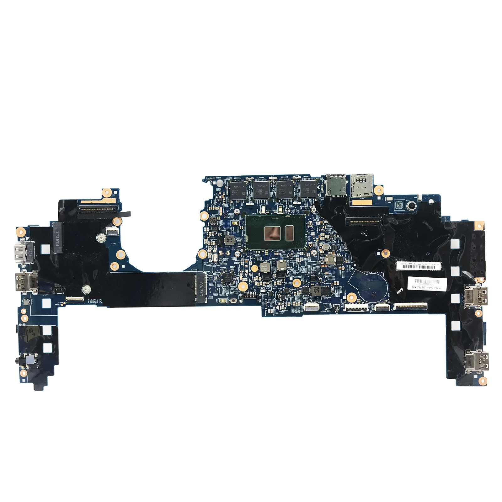 Placa-mãe para lenovo thinkpad x1 ioga, placa-mãe 16822-1, 01yr141, com i5-7200u cpu, 8g de ram, ddr4, testado completo