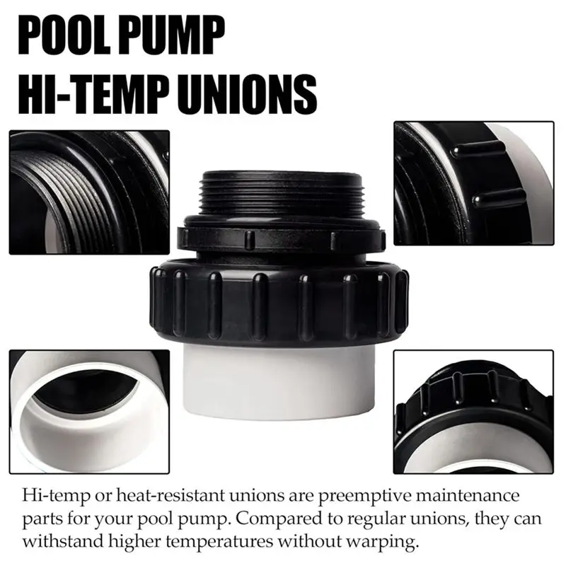 A98E-2 Inch MIP X 2 Inch Hi Temp Union For Pentair Whisperflo Intelliflo Swimming Pool Spa Pumps High Temperature Unions