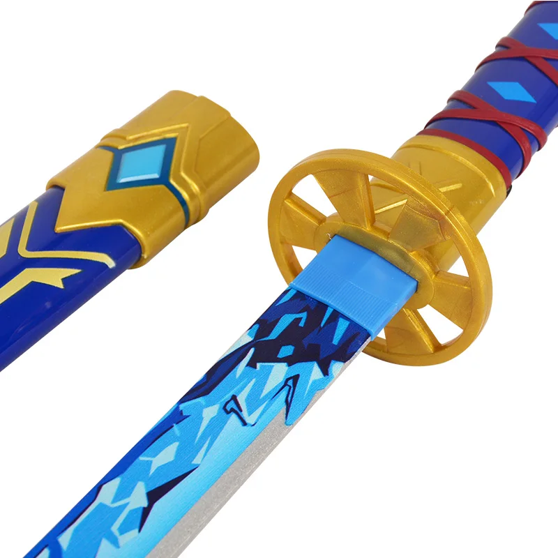 104cm/41in Epic Seven Katana 게임 캐릭터 롤 플레잉 무대 소품 수집품 및 친구를위한 파티 선물 장난감 검