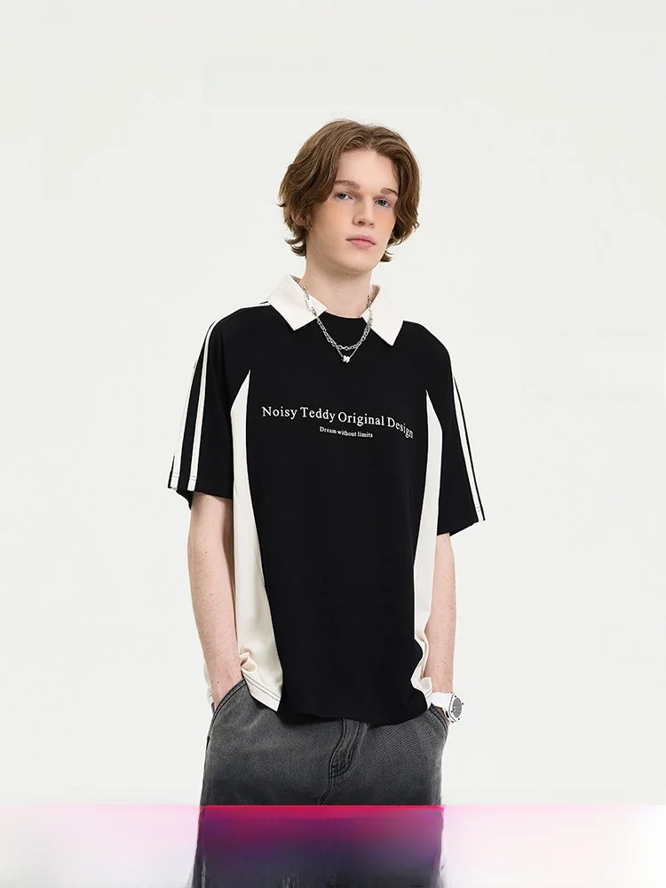 

Noisy Teddy, цветная футболка в стиле ретро Blo Ne ort Sve, женская модная летняя новинка, повседневная свободная посадка, креативная футболка...
