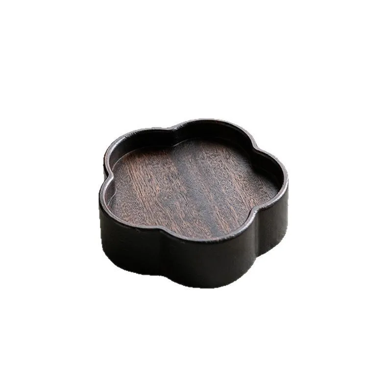

customized walnut pot bearing whole cut solid wood small tea table dry brewing table tea bearing heat insulation pad tea tray