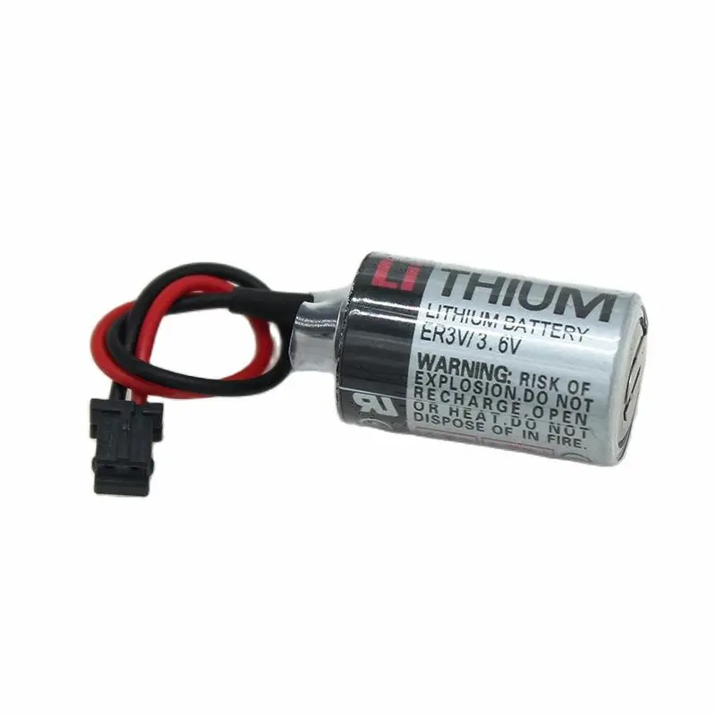 1pce ER3V 1/2AA 3.6V PLC CNC Parts Lithium Battery Pack