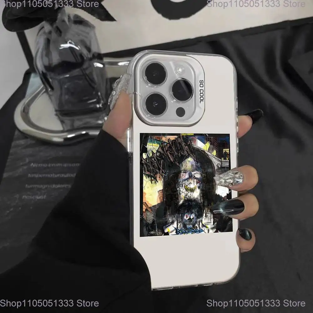 Singer Bladee 333 álbumes funda de teléfono para iPhone 17,16,15,14,13,12,11,Pro,XS,Max,Plus,Mini,SE blanco caramelo mate cubierta a prueba de golpes