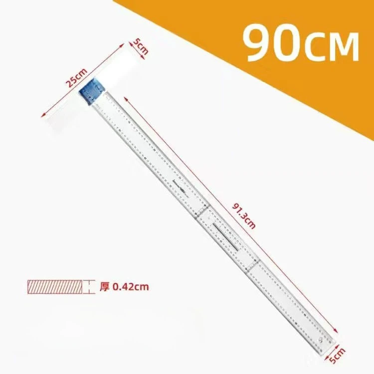 Drawing Ruler T-45/60/80/90cmt