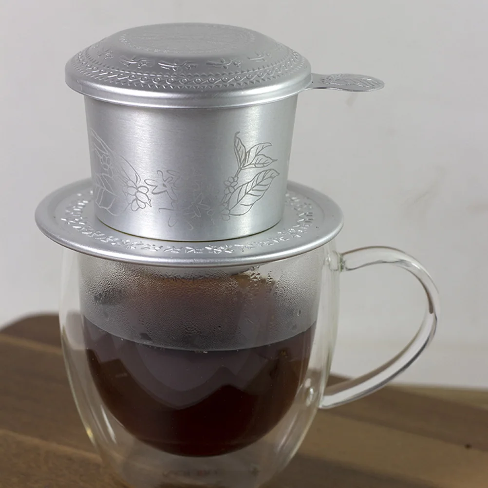 1 Set Coffee Dripper Vietnamese Coffee Filter Portable Coffee Dripper