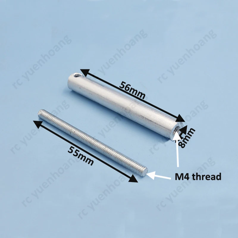 1 комплект для модели самосвала в масштабе 1/24, винтовой стержень гидравлического цилиндра, подъемный комплект, соединительные фитинги для труб из алюминиевого сплава, резьба M4