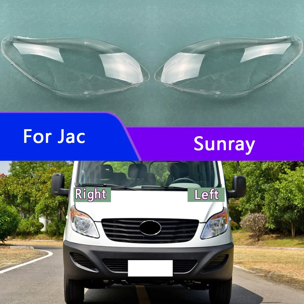 

For Jac Sunray Front Headlight Cover Transparent Lampshade Lamp Lens Headlamp Shell Plexiglass Auto Replacement Parts