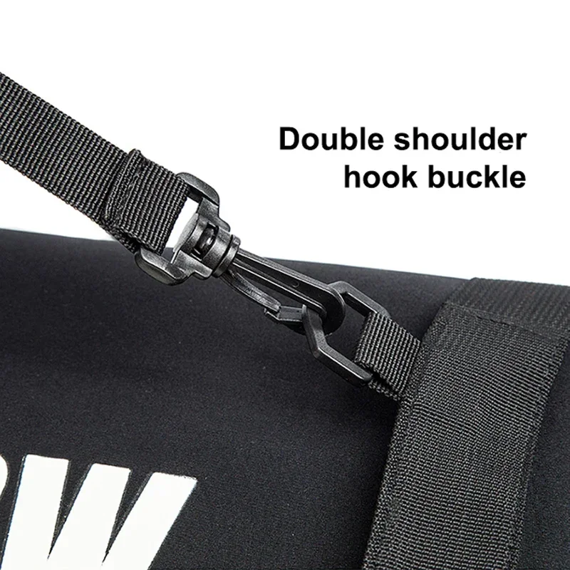 Ski Snowboard Double Shoulder Bag Scratch-Resistant Backpack Monoboard Plate Protective Case Skiing Snowboarding Skis Carry Bag