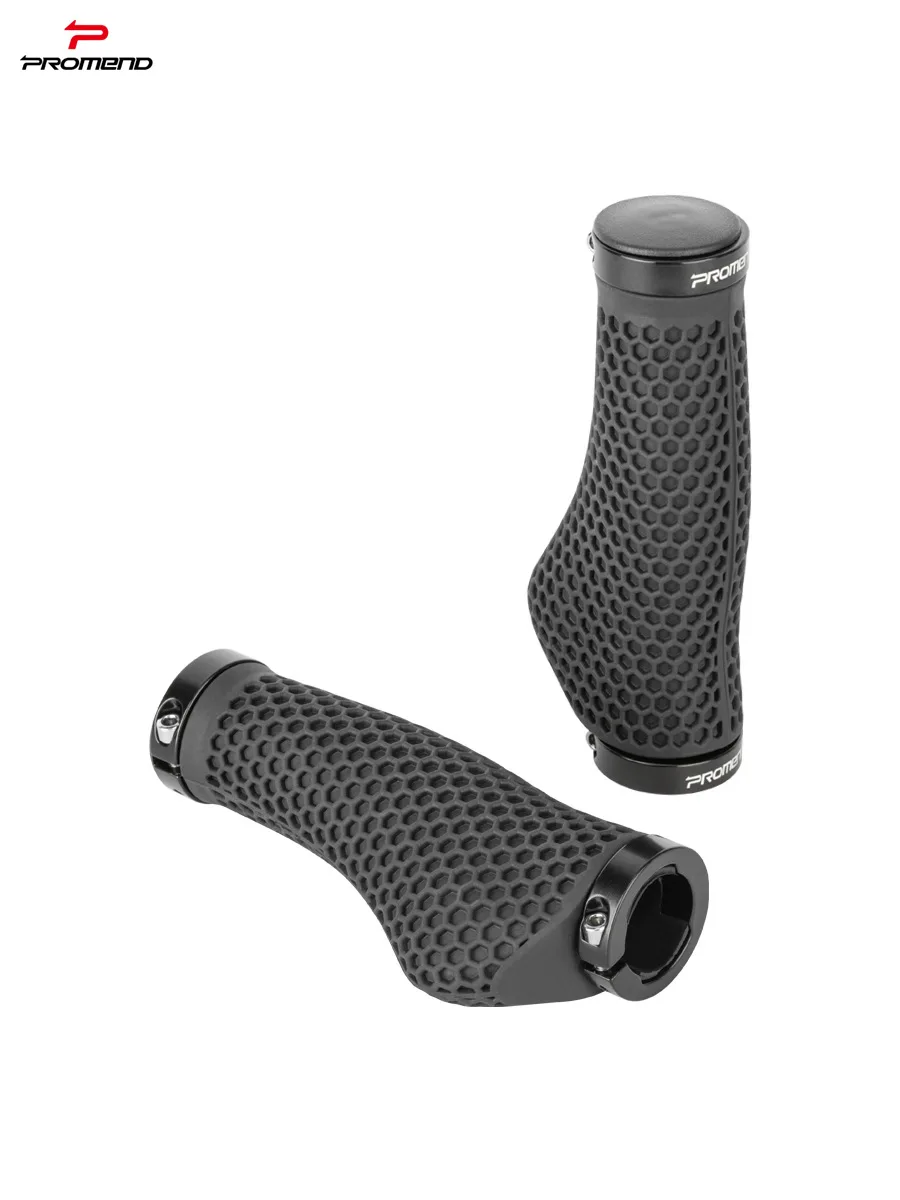 PROMEND-3D Honeycomb Textura Aderência De Bicicleta, Metal Bloqueio Anel, Material EPU Macio, Mountain Bike, Ciclismo Acessórios