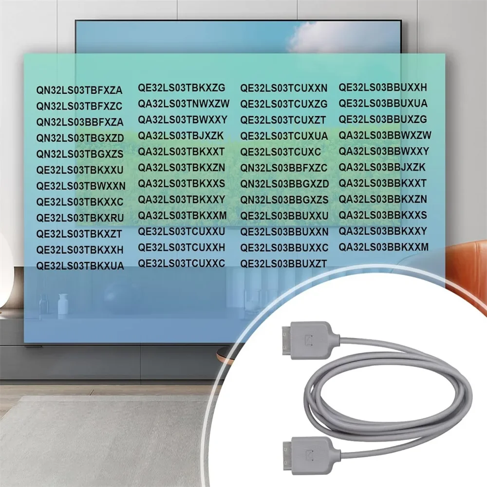 NEW BN39-02615A 2.5M One Connect Cable BN96-49140X BN44-01083A is for QE32LS03TBKXRU QE32LS03TBKXZT QE32LS03TBKXXH