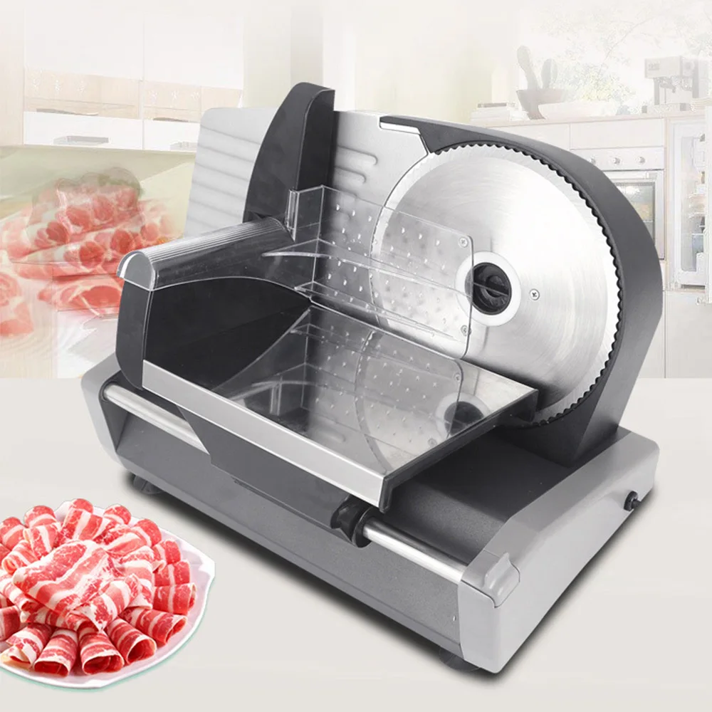 Electric Small Meat Planer Commercial Electric Meat Slicer Beef Mutton Cutter Household Fruit Cutting Machine