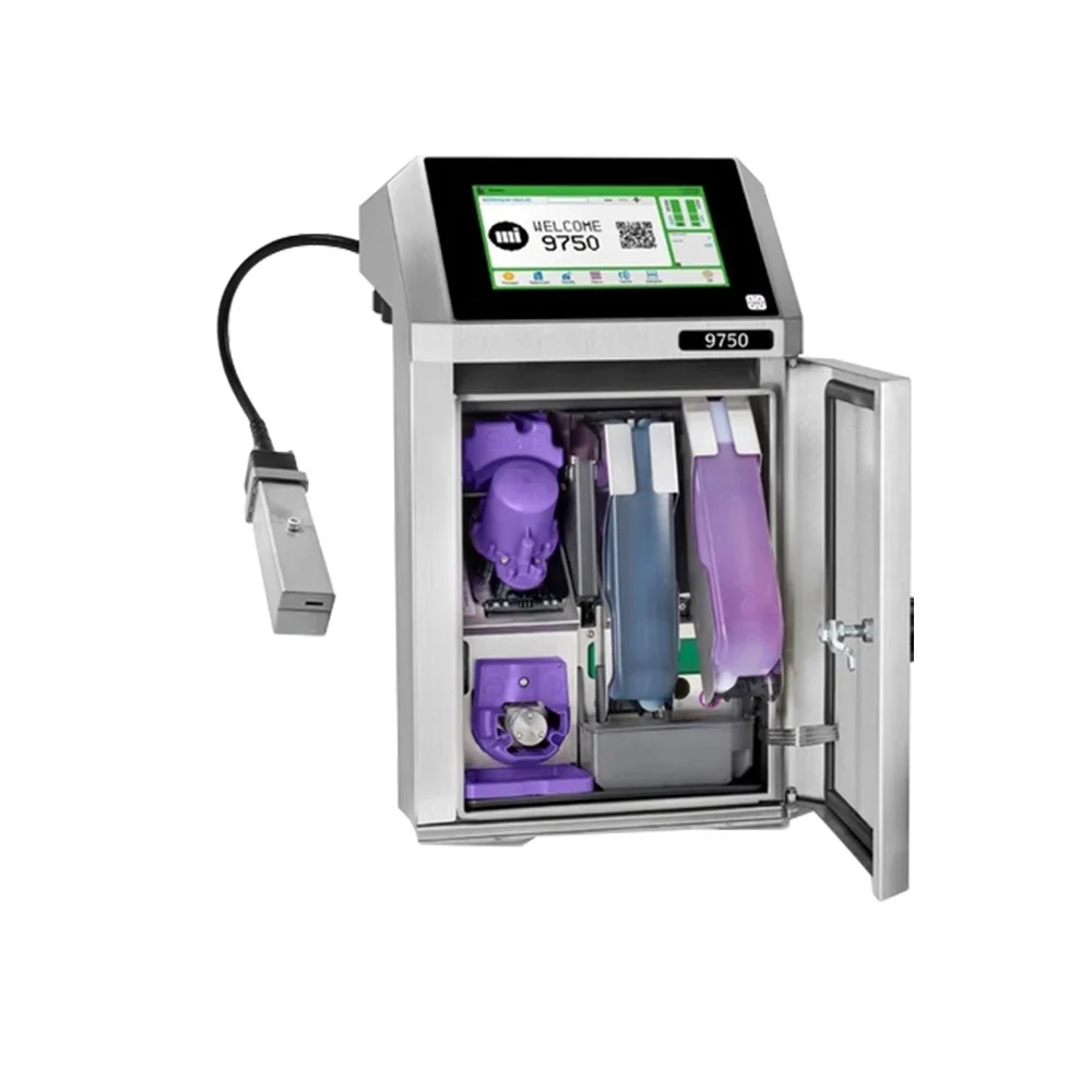 9750 Industrial Continuous High Speed Automatic Small Character Continuous Inkjet Printer