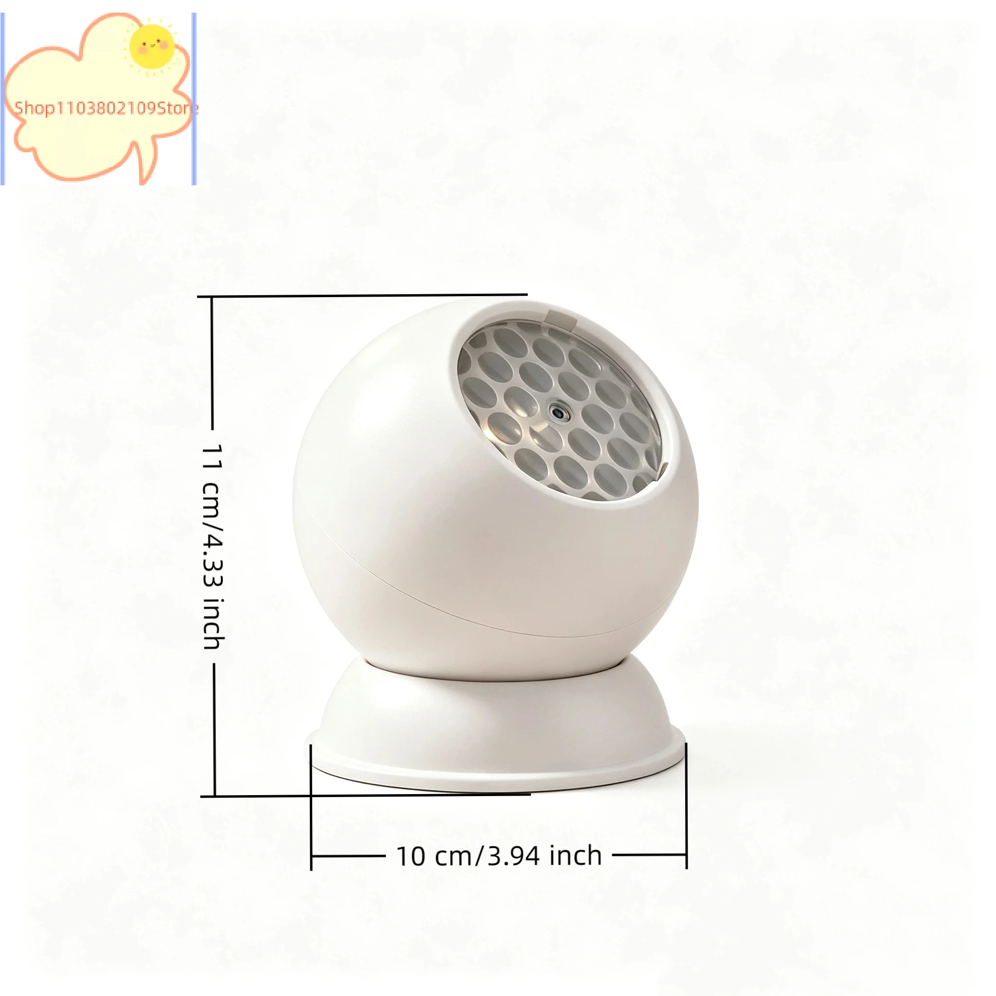 【HT】LED Starry Ocean Projector Light, Ocean Rotating Dynamic Projection Night Light, USB Plug-in Ambient Lamp, Decor Lighting