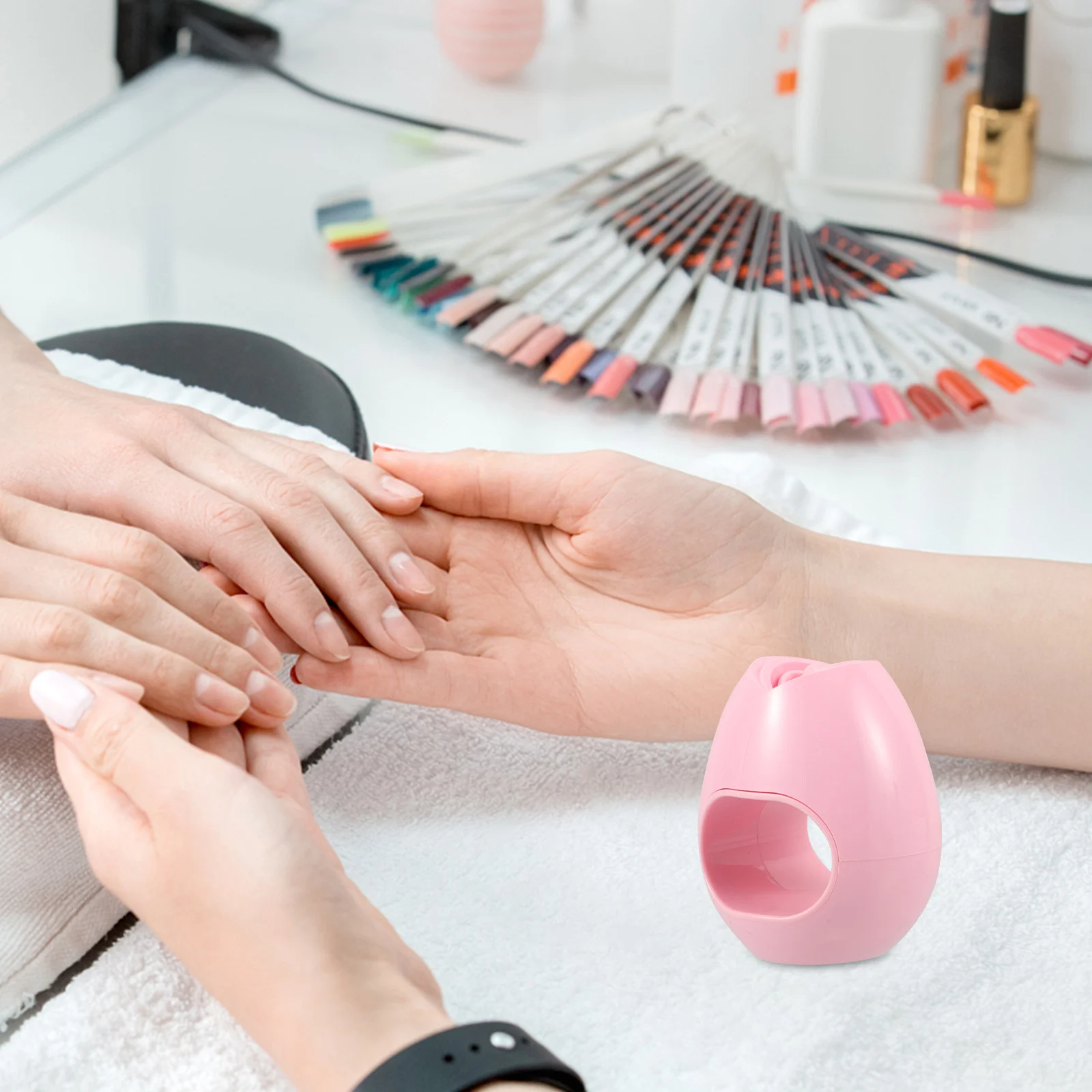 Mini USB-nageldroger voor gellak Rose Design LED-licht met één vinger Sneldrogend Draagbare manicure-uithardingslamp