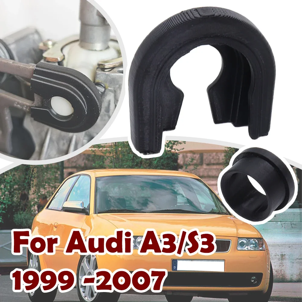 

2pc Upgrade Improved Version First Gear Getter Bushing For Audi A3 S3 99-2007 Manual Trans Gearbox Shift Lever Pivot Repair Kit