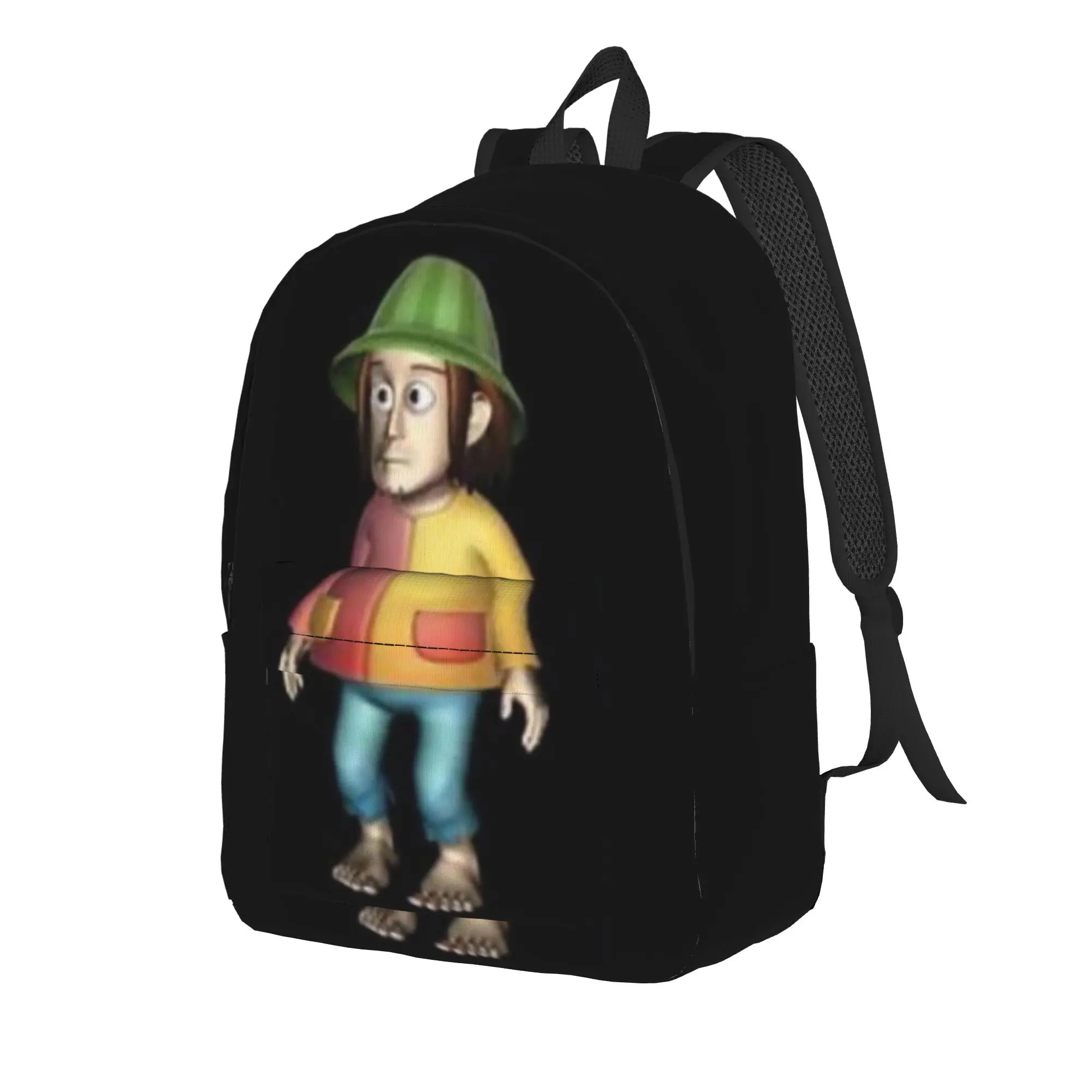 Mr.Stain on Junk Alley Fashion Backpack Lightweight Student Business  Daypack for Men Women College Shoulder Bag