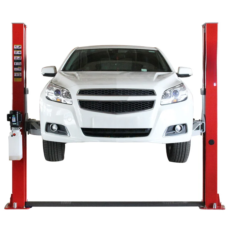 Factory in Stock CE Cheap Hydraulic Manual Un Vehicle Er Car Hoist 4 Tons Lifting  Post Car Lift