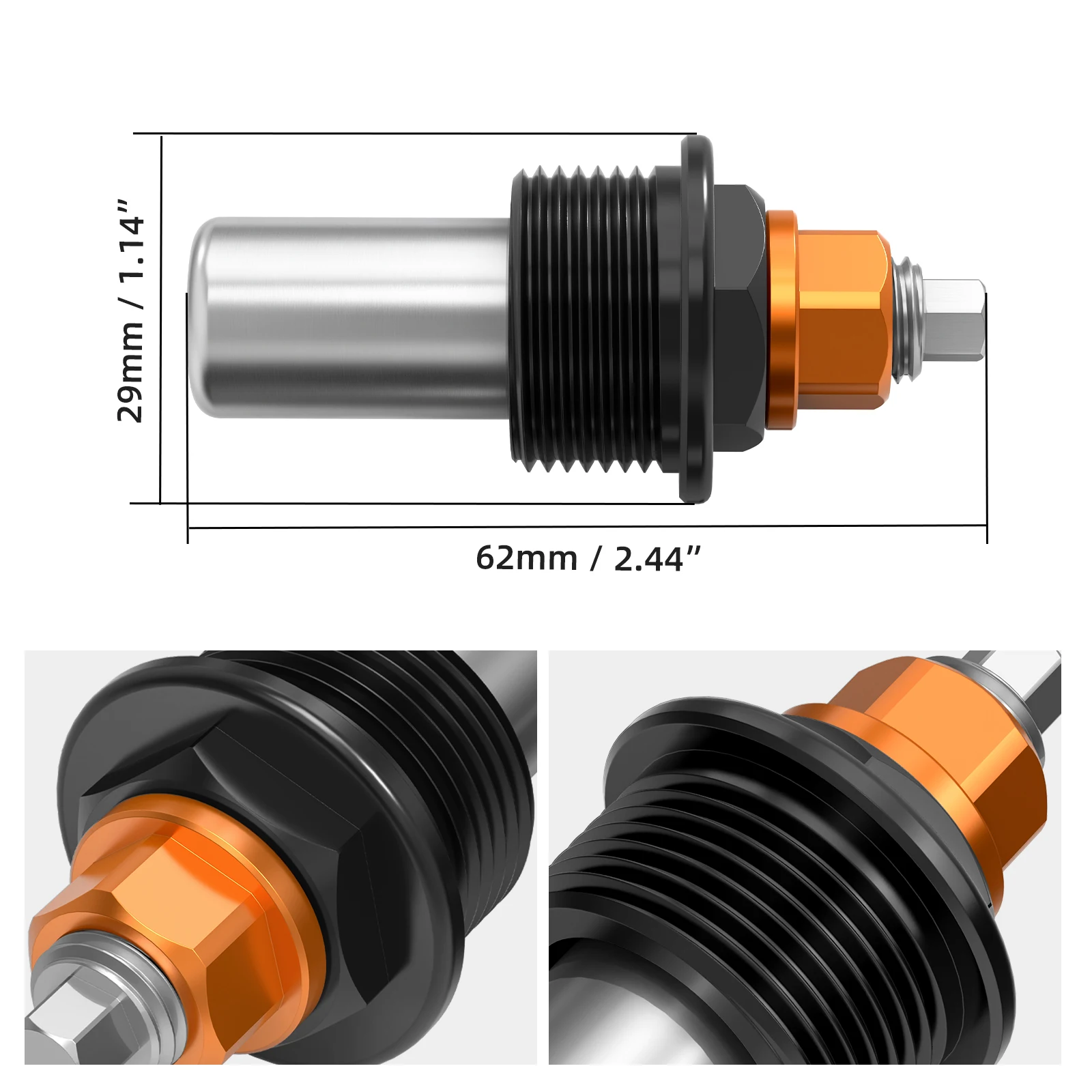 NICECNC Manual Cam Chain Tensioner For KTM EXC250F EXCF 350 2014-2026 SXF 250 XC-F 250 2013-206 SX-F 350 XCF 350 2011-2026 2025