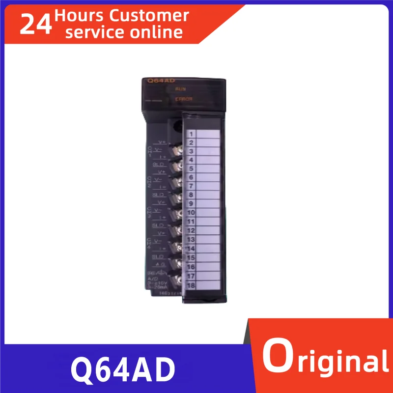 

Новый оригинальный аналоговый входной модуль Q64AD серии Q Q64AD-GH