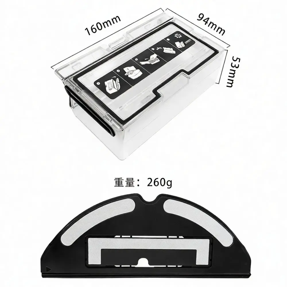 For Roborock S7 MaxV Ultra G10S Pro Robot Vacuum Consumable Parts Main Brush Side Brushes HEPA Filter Mop Cloth Dust Bags