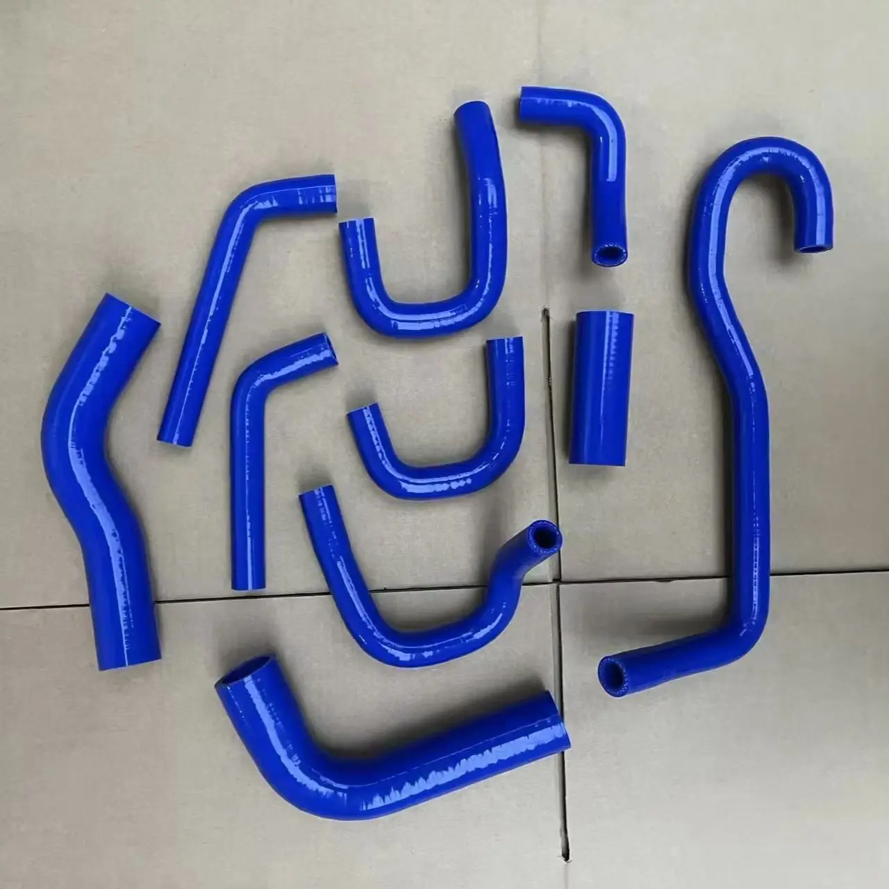 Silicone Radiator Hose Heater Tube For Hilux LN106 LN107 LN111 4Runner LN130 2.8D 3L 1991-1997 With POWER STEERING ONLY