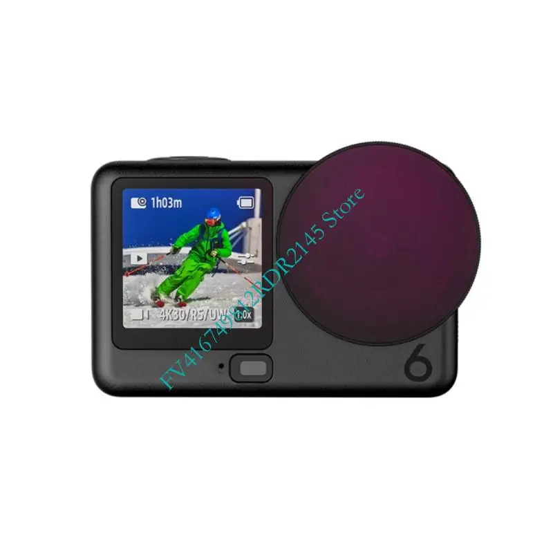 B2EF 액션 카메라 보호 필터 블록으로 액션 6용 렌즈 긁힘 방지