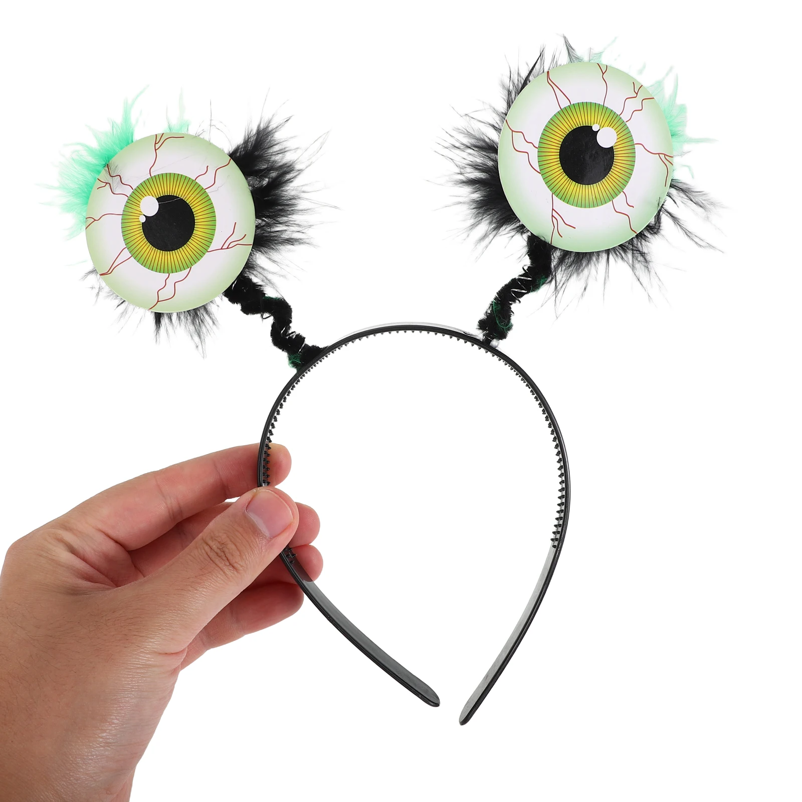 

4pcs Halloween Headband Unique Large Eyeball Design Scary Party Costume Accessory Lightweight Comfortable Adult Kids Spooky